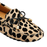 Gommino Bow Detail Pony Loafers