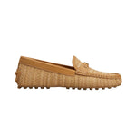 Gommino Raffia Leather Loafers