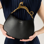 Hobo Bag with Cat Handle