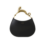 Hobo Bag with Cat Handle