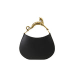 Hobo Bag with Cat Handle