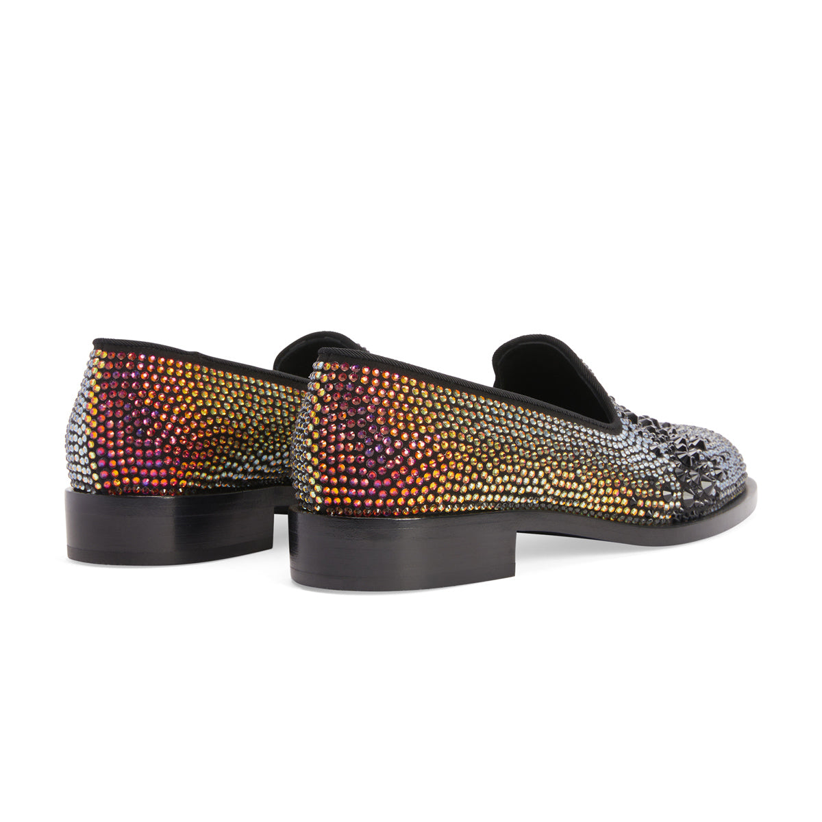 Matildha Crystal Embellished Loafers