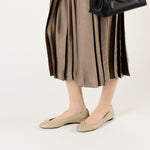 Classic Ballerina in Leather