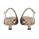 Madlyn 55 Degrade Strass Slingback