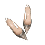 Madlyn 55 Degrade Strass Slingback