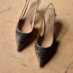 Madlyn 55 Degrade Strass Slingback