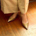 Madlyn 55 Degrade Strass Slingback