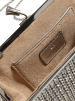 Maud Crystal Embellished Tassel Clutch