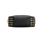Metal Dots Mini Leather Shoulder Bag