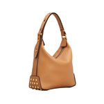 Metal Dots Mini Leather Shoulder Bag
