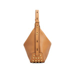 Metal Dots Mini Leather Shoulder Bag