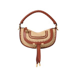 Mini Marcie Shoulder Bag Raffia Mix