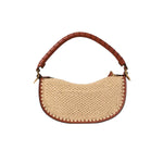 Mini Marcie Shoulder Bag Raffia Mix