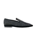 Oline Strass Velvet Moccasin