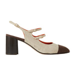 Papaya Double Strap 60mm Mary Jane