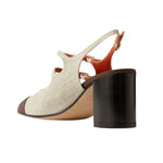 Papaya Double Strap 60mm Mary Jane