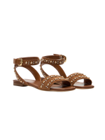 Perry Flat Suede Sandals