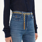 Chloé Pompoms belt