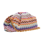 Raschel Large Pouch with Chain