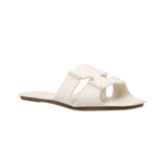Natural Calf Leather Slides