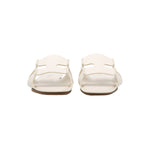 Natural Calf Leather Slides