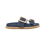 Robin Double Buckle Flat Slides
