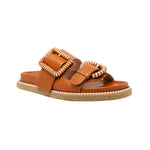 Robin Double Buckle Flat Slides