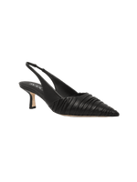 Thelma 55 Plisse Slingback Pump