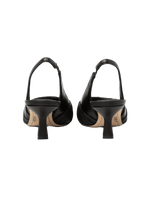 Thelma 55 Plisse Slingback Pump