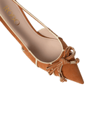 Tess 55 Bow Detail Slingback Pump