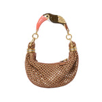 Small Bracelet Bag Braided Leather