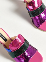 Multi Sequin 65 Mules