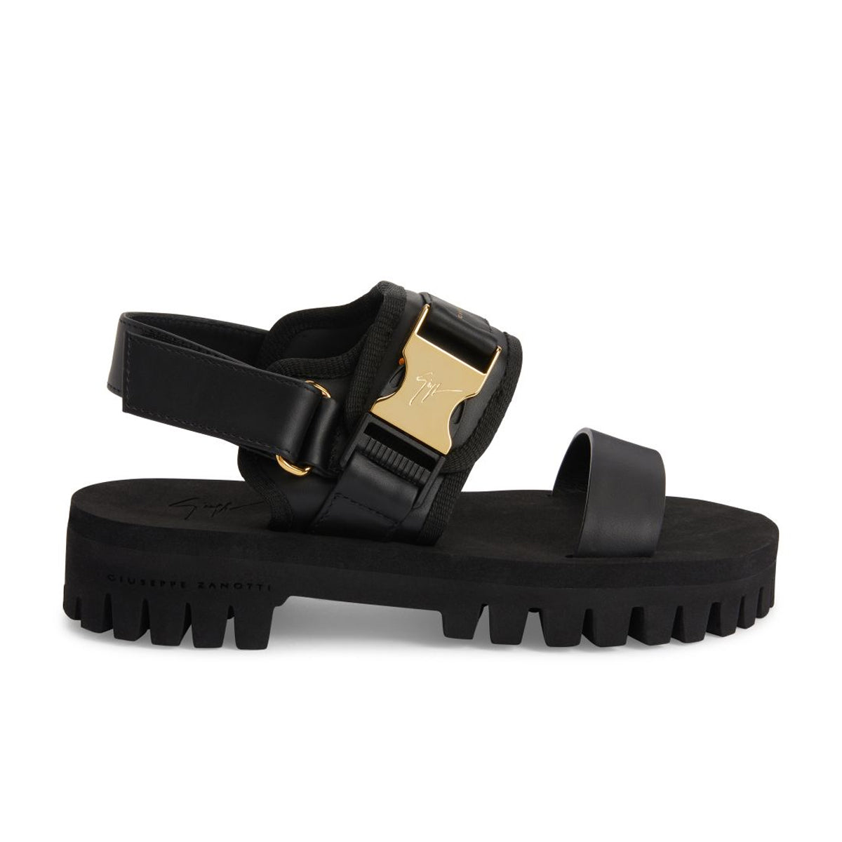 Shyan Buckled Leather Sandals