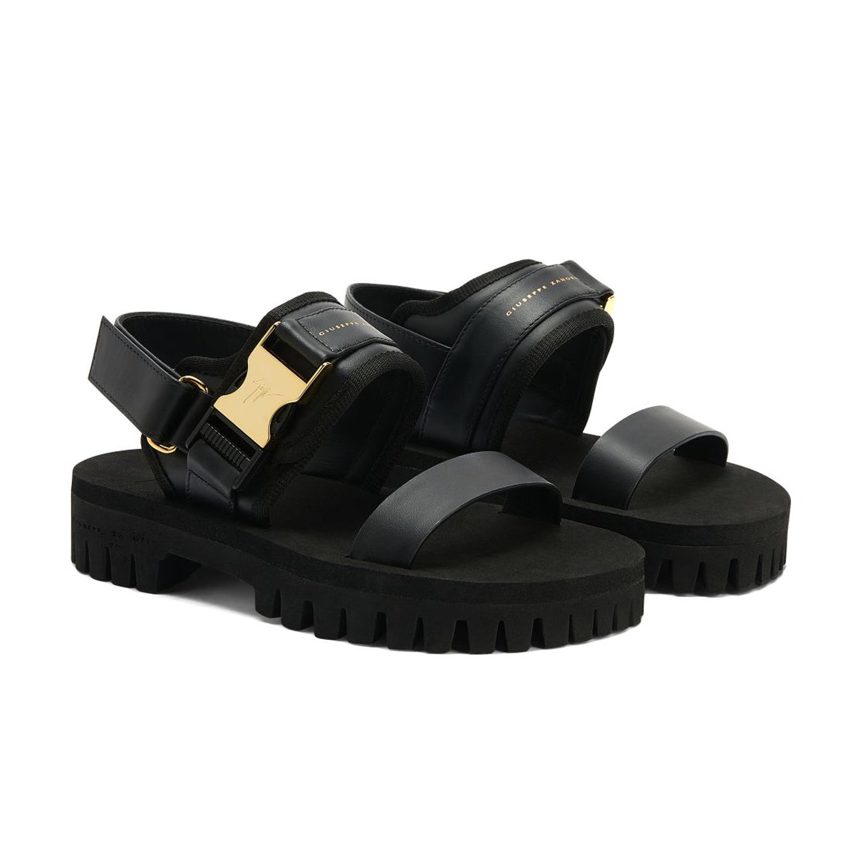 Shyan Buckled Leather Sandals