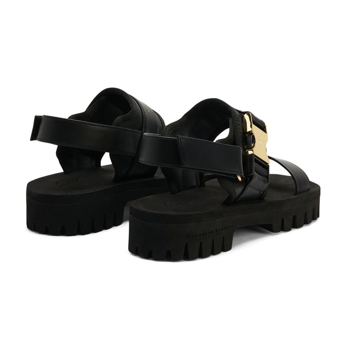 Shyan Buckled Leather Sandals