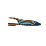 Strength Raffia Slingback