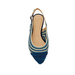 Strength Raffia Slingback