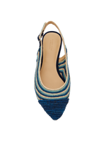 Strength Raffia Slingback