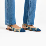 Strength Raffia Slingback
