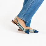 Strength Raffia Slingback