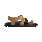 Buckle Detail Footbed Sandals
