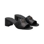 Timeless T Block Heel Slides