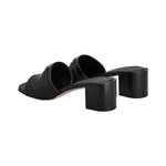 Timeless T Block Heel Slides