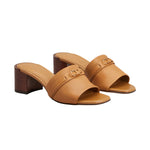 Timeless T Block Heel Slides