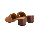 Timeless T Block Heel Slides