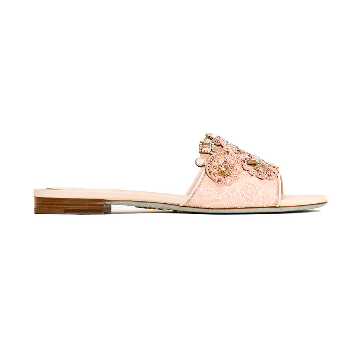 Veneziana Crystal Embellished Slide