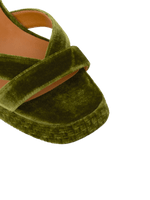 Vero 311 Velvet Platform Sandals
