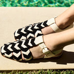 Willow Chevron Sandal
