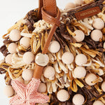 Wood Pom Pom Mini Bag