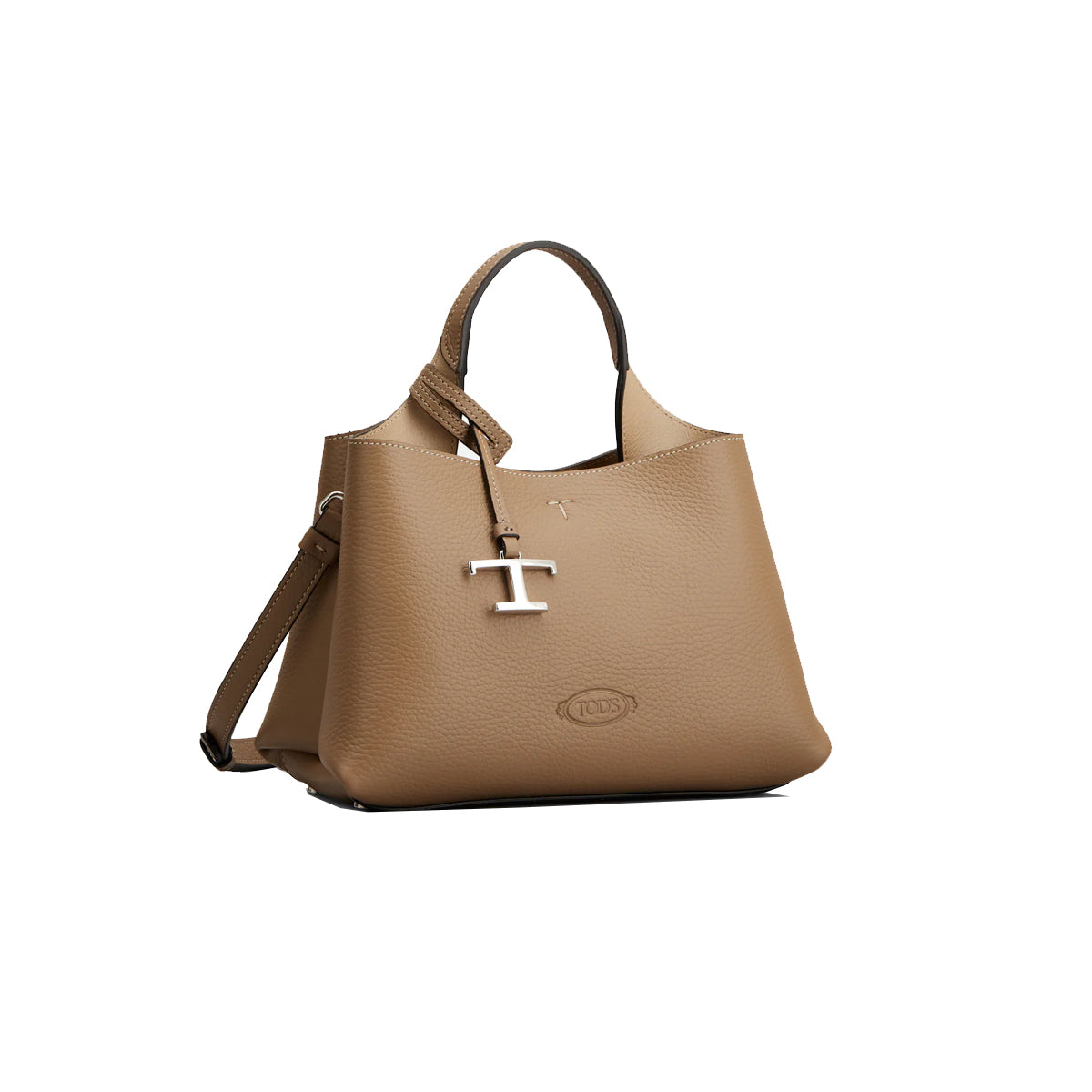 Logo Charm Micro Tote Bag